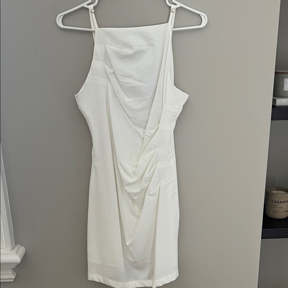 DYNAMITE Ruched Mini Dress - Picture 2 of 7